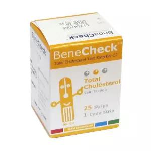 베네첵 콜레스테롤시험지(측정지) 1BOX(25개입)