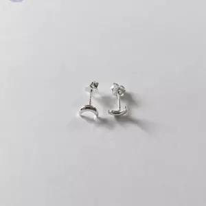 실버925 mini moon earring (silver925)