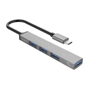 오리코 C타입 USB 허브 4포트 알루미늄 USB3.0 AH-13