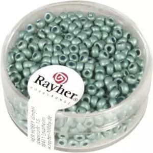 RAYHER 14307404 메탈릭 비드 17g 박스 2.6mm A ？ 도즈 튀르키스