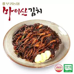 [마이산김치][한국농협김치] 전북 대표김치 마이산 고들빼기1kg