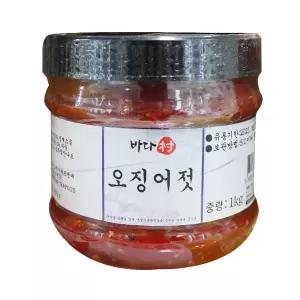 바다촌 오징어젓1kg 1개