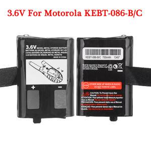 3.6V 700mAh 무전기 Motorola 53617 FV300 FV700 2Way 라디오 배터리 M53617 KEBT-086-B KEBT-086-C SX500