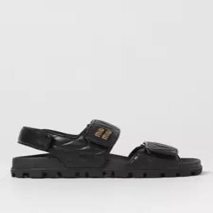 26SS 미우미우 샌들 5X135E 88T F0002 BLACK DOM