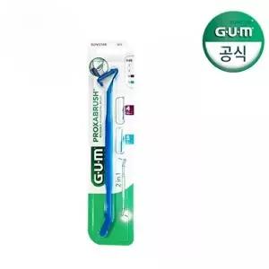 [GUM]GUM 검 손잡이 항균 치과 치간칫솔 핸들(605) 4개입