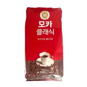 모카클래식 오리지널 SD 커피 500g 블랙 자판기용