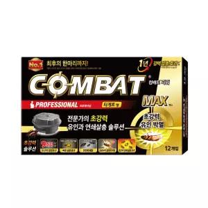 컴배트 파워 맥스 타게트형 바퀴벌레용 12개입
