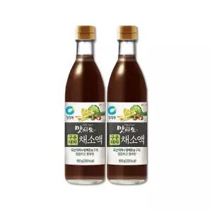 청정원 맛선생 구운대파채소액, 950g, 2개