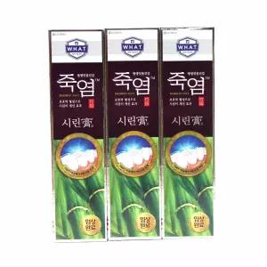 페리오 단품 치약 죽염 시린고 120g x 3입