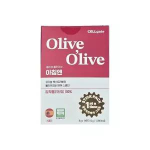 셀게이트 아침엔 유기농 엑스트라버진 올리브오일 100% 스페인 8g x 14포 1개