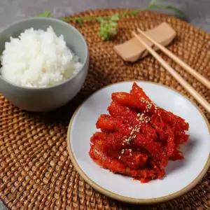 생더덕무침 국내산 해담찬 1kg 더덕무침 더덕구이 더덕