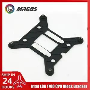 컴퓨터 수냉 액세서리용 인텔 LGA 1700 CPU 블록 브래킷 쿨러 장착 ABS 백플레이트 지지대