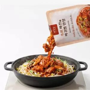 홈쇼핑 정품 신문 명인 마산식 아귀찜 한상 이경애명장