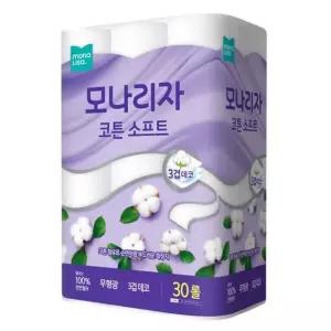모나리자 코튼소프트 30mx30롤