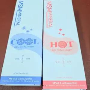 디메틸크림 식이 유황 MSM 다이메틸설폰 120ml (핫3개+쿨3개)