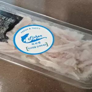 막썰어 광어 지느러미회 (250g, 1팩)