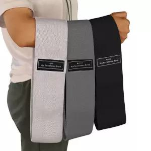 Glute 허벅지 탄성 운동 밴드 패브릭 저항 엉덩이 부티 스쿼트 서클 스트레치 피트니스 스트립 루프 요가