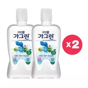 제원몰 [동아제약] 가그린 어린이용 사과맛 380ML_2set