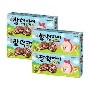 메이플스토리 X 명가 찰떡파이 돼지바맛 150g x4개