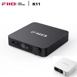 새로운 도착 FiiO K11 1400W 전력 균형 데스크탑 DAC 헤드폰 앰프 홈 오디오/PC 용 PCM 384kHz/24Bit DSD25