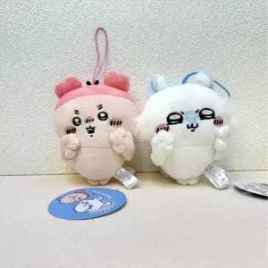 [하프클럽/]먼작귀 모몽가 카니 마스코트 가방고리 인형 미니 캐릭터 굿즈