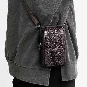 남성 데일리 가죽 크로스백 미니 숄더백 가방 직장인가방