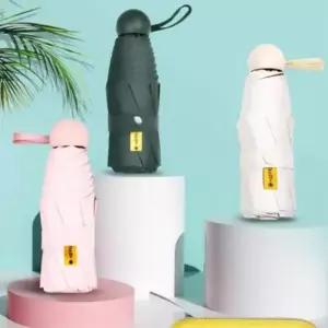 [우산양산] 간편 접이식 포켓우산 접이식우산 미니우산 장마 초경량 여름 5단 휴대용