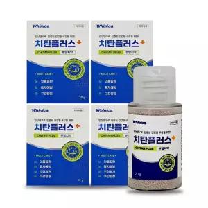 화이니카 치탄플러스 분말치약 20g, 4개