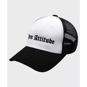 매장정품 OPEN ATTITUDE CHROME LOGO MESH CAP-WHITE