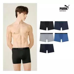 매장정품 푸마바디웨어 푸마 남성 메쉬 드라이셀 찰랑 드로즈 5종세트 2050845
