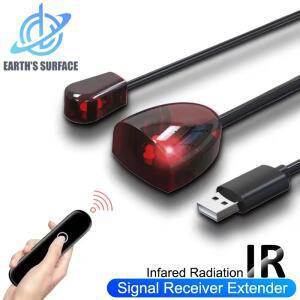 적외선 IR 원격 확장기 리피터 수신기 USB 어댑터 송신기는 DVD 세트 STB 박스용  제어 장치에 적용됩니다.