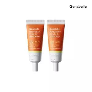 [단하루 초.특.가][1+.1]제나벨 PDRN 듀이 톤업 선스크린 40ml 2개(+피토올로지 클렌징폼 30ml)