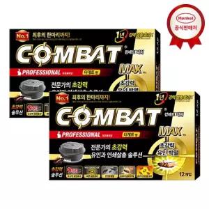 헨켈 컴배트 맥스 타게트 바퀴용 12개입 x2개