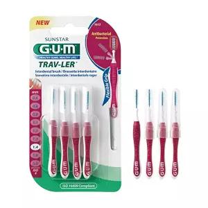 [GUM]GUM 검 치과 항균 트래블러 치간칫솔(4p) 1612 6개