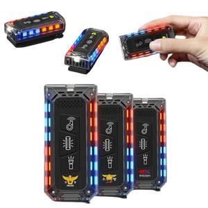 LED 초미니 경광등 호루라기 1p 호각 휘슬 여행 야간 밤길 호신용 어깨 런닝 순찰 범죄 예방 조난 신호