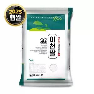 독도사랑 이천쌀 5kg / 25년산 햅쌀 / 상등급 단일품종 소포장쌀