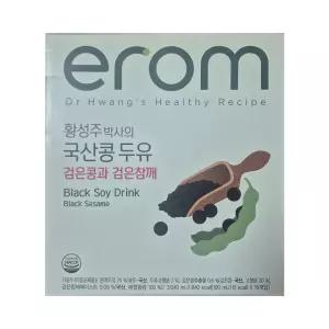 황성주 국산콩두유 검은콩과 검은참깨 190ml 64입
