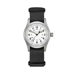 해밀턴 H69439910 카키 필드 매커니컬 남성  나토 38mm