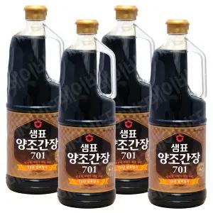 샘표 양조간장 701 1.7L 4개