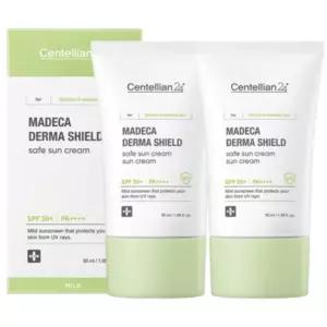 1+1 센텔리안24 마데카 더마 쉴드 세이프 선크림 50ml 자외선차단 워터프루프