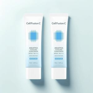 셀퓨전씨 아쿠아티카 쿨링 썬스크린 50ml 2개 SPF50+ PA++++