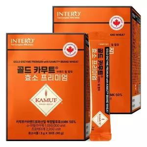 인테로 골드 카무트효소 프리미엄30포X2개