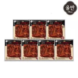 [하프클럽/]신세계푸드  오리 바짝 불고기 7팩 (고추장맛 200g x7팩 )