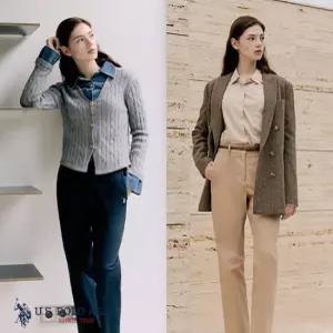 유에스피에이 [쿠폰혜택][U.S POLO ASSN.] 25FW 약기모 치노팬츠 2종 여성