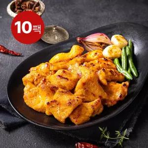 흑닭 한입 닭가슴살 탄두리100g 10팩