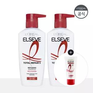 로레알파리 토탈 리페어5 샴푸 400ml 2개 [증정]TR5 헤어팩50ml