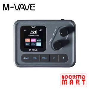 엠베이브 M-VAVE Pocket Amp 초소형 휴대용 멀티 이펙터 / 일렉 베이스 블루투스 충전식