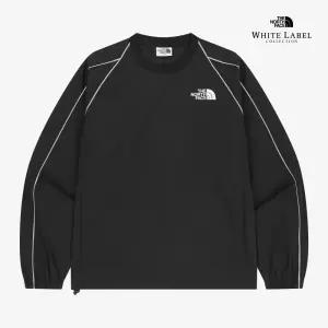 노스페이스 화이트라벨 브리오 크루넥 BLACK NM5MS04J