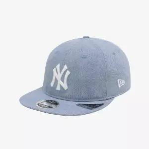 [뉴에라](타임스퀘어점패션관)MLB 뉴욕 양키스 데님 베이직 레트로 크라운 스트랩백 라이트 블루 15131622