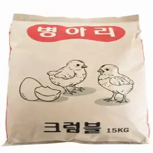 어린 병아리사료/15kg/1~3주령/크럼블/중병아리/메추리